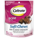Caltrate Soft Chews 600 Plus D3 Kalcijev vitamin D dodatek, čokoladni Tuffle - 60 Število (Packaging May Vary)