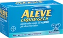 Aleve Tekoči geli z Naproxen natrijem, 220 mg (NSAID) Pain Reliever/Fever Reducer, 80 število (Pack of 2)