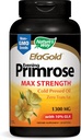Naravne poti Večer Primrose, EFA zlato hladno stiskano olje 1300mg, 120 Softgels
