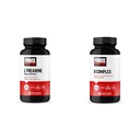 Prisilni faktor L Teanin 200 mg in vitamin B Kompleksni dodatek paket, 60 Kapsule vsak