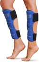 Shin Splint Ice Packs, HSA in FSA primerna za ponovno uporabo vroče in hladno zdravljenje Ovitek 