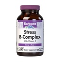 Bluebonnet Nutrition Stres Relief B Complex Zelenjavne kapsule, vitamin B6, B12, Biotin, Folat, Vegan, Gluten & Soy & Mleko brezplačno, Košir, Nearomatizirana, 100 Število