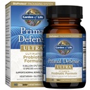Vrt življenja Probiotiki za digestivno zdravje in črevesno ravnovesje, Primal Defense Ultra Ultra Ultimate Formula, 15 milijard CFU in 13 sevi Plus HSO, vegetarijanski in gluten brezplačno, 60 kapsul