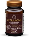 Rawleigh Ultrapome: 30 Vegetarijanske kapsule, Granatna jabolka + žive kulture/Mikrobiome, Ellagitannini, Urolitin A dodatek, Celularni Health Complex za mitohondrijsko zdravje, Mitofagija, Energetska podpora