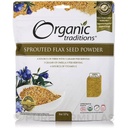 Preluknjani lan Golden Organic Traditions 8 oz Bag