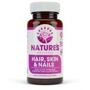 Narava Wellness Lasje, kože in nohti Bistveno Hranilna dopolnilo, 60-Count 