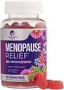 Menopause dodatek za ženske - popolna multi-Benefit Menopause Relief Gummy za blage vroče Flashe & nočno potenje, naravno ravnovesje in energijska podpora, Menopausal Vitamini, Non-GMO - 60 Gummies