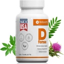 Čistilo za detox, čistilo za drobovino in jetra, prehranska dopolnila za zelišča, mlečni ovoj, Goldenseal, Senna, Kalcij in magnezij, probiotiki, multivitamin in multimineral, 120 tablet
