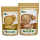 ORGANIC ZING Shatavari- 454g & Fenugreek prašek- 227g