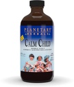 Planetarni zelišča miren otrok zeliščni sirup - vključuje blažilne botanične kamilice, Lemon Balm, Catnip & More - 8oz