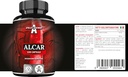 APOLLOVA HEGEMONY Acetil L-karnitin HCL 550 mg, ALCAR 150 Veganske kapsule, 5 mesecev dovoda, visoka jakost Aminokislina dodatek, podpira kognitivne funkcije in energijske ravni