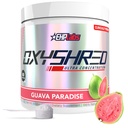 EHP Labs OxyShred Pre Workout Powder & Shredding Supplement - Preworkout Powder z L Glutamin & Acetil L Karnitine, Energy Boost Drink - Guava Paradise, 60 Strežnice