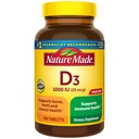 Vitamin D3 1000 i.e. (25 μg), dodatek vitamina D za podporo zdravju kosti, zob, mišic in imunskega sistema, 300 tablet, 300 dnevna oskrba