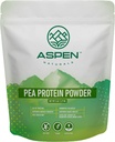 Aspen Naturals Pea Protein Powder 5 Lb – rast mišic, prebavljanje, popolnost in zdravje srca podpora 