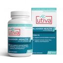 Zdravilo Szio+ Utiva Bladder – Control Supplement for Overactive Bladder and Sein Tract Health – klinično dokazano za zmanjšanje pogostnosti in urgentnosti – 60 kapsul