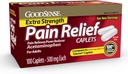 GoodSense Extra Strength Pain Relief - Acetaminofen Caplets 500 mg - Glavobol, Mišične bolečine, Artritis Relief, 100 Število