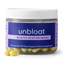 Anti-Bloat tablete za ženske - Bloating Relief za ženske & Prebavna podpora dodatek - Izboljša Gut zdravje - Brez Bloat Formula s prebiotiki in probiotiki - Razbremenjevanje dopolnil - 60 Count