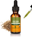 Herb Pharm Certified Organic Celery Seed Liquid Extract za podporo urinarnega sistema - 1 Ounce (090700000356)