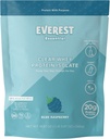 Everest Essential, 100% Grass-Fed Protein Powder (20 Servings), Modra malina, Nič sladkorja, Laktoza-brez, Elektrolitsko infundirani, Grass-Fed sirotkinih beljakovin izolat, Natural Flavor, 20g Beljakovine na obrok