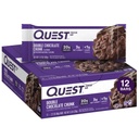 Quest Nutrition Double Chocolate Chunk Protein Bars, 20g Protein Bars, 1g sladkor, 4g neto Carb, Gluten Free, Keto prijazno, 12 Count