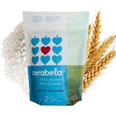 Cerabeta Barley Beta-Glucan Daily Supplement Powder, 4-v-1 naravna vlaknina, ena sestavina, brez sladkorja, ne-GMO.