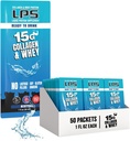 LPS Liquid Collagen & Whey Protein Supplement - ne-GMO pijača, brez sladkorja - spodbuja zdravo kožo in lase za moške in ženske, nevtralne, enojne serve (50 paketov)