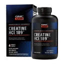 GNC AMP Creatine HCl 189 Tablete, Klinično dokazano moč in mišice Graditelj, Athletic Performance, Proizvodnja energije, Recovery dodatek, Hitro absorbiranje, Gluten brezplačno Formula, 120 Servings