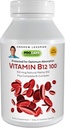 ANDREW LESSMAN Vitamin B12 100 360 Kapsule - Absorpcijsko zaščiten metilkobalamin (naravni koencim vitamin B12), bistven za podporo energiji in stresu, Plus B-kompleks, Kapsule, enostavne za pogoltnitev
