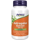 NOW Foods Imunska podpora dopolnila, Astragalus Extract 500 mg (standardizirano na 70% polisaharidi), 90 Veg kapsule