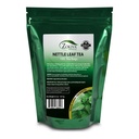 Zokiva Nutritionals - Nettle Leaf Tea Bags Mega Pack - 100 Premium kakovost Priročne ekološke Zeliščne čajne vrečke - brez kofeina in Vegan prijazno V Reseable Stand Up Zip Zaklenite Pouch