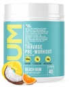 RAW Pre Workout Powder, Thavage (Beach Bum) - Chris Bumstead Sports Nutrition dodatek za moške in ženske - Cbum Pre Workout za delo Out, Hidracija, Duševno fokus & Energija - 40
