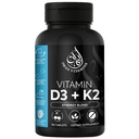 Halal vitamin D3 s K2 žvečljive tablete - vitamin D 2000 iu + menakinon-7 (MK7) 