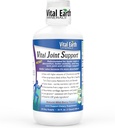 Vital Earth Tekoča skupna podpora – Glukozamin, Chondroitin, MSM Plus Hyaluronska kislina, Boswellia & Fulvic Acid (70+ Trace Minerals), 32 Oz + 1 Oz pokal