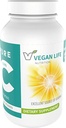 Vegan Life Nutrition - Pure Vitamin C dodatek - Gluten-free, Non-GMO - Imunska podpora in zdravje belih krvnih celic - 120 kapsul
