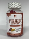 Lukaree jetrna čistila Detox in popravila Gumies - mleko Thistle Silymarin, Dandelion, Artichoke Extract & Elderberry - Brez sladkorja, malina aroma - 90 Count