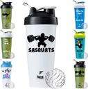 Forza Sports Blender Steklenica x Classic 28 oz. Shaker - Sasquats - črna