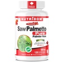 Nutridom Saw Palmetto 500mg, Non-GMO, Vegan, Gluten Free, Soy Free, in Dairy Free (120 Število)