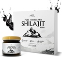 Shilajit Pure Himalaaan Organic Shilajit Resin, zlata stopnja za moške in ženske, podpira proizvodnjo energije in vitalnost z 85+ Trace Minerali & Fulvic Acid, 75 Servings, 2,5 Meseca dobave.