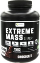 Extreme Mass Hujšanje Muscle Builder, 10 lb (4,54 kg) z manj sladkorja za intenzivne treninge iz visoko kalorie fortified sirotkinih beljakovin (Chocolate)
