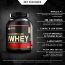 Optimalna prehrana 100% Whey Gold Standard, dvojno bogata čokolada, 5 funtov