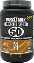 Muscle Milk Pro serije beljakovin v prahu dodatek, Knockout čokolada, 2.54 Pound, 14 Serving, 50g beljakovine, 3g sladkor, 20 Vitamini in minerali, NSF Certified for Sport, Pakiranje maj Vary