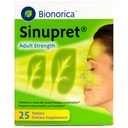 Bionorica Sinupret moč odraslih Sinus - Imunska podpora dodatek - Vse naravno - Zeliščni nos prehod & Immunity Boost - 25 Tablete