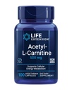 Life Extension Acetil-L-karnitin, Acetil-L-karnitin, vitamin C, možgani, razpoloženje in živec zdravje, celična energija, 3-mesečna oskrba, Gluten-free, Ne-GMO, Vegetarian, 100 kapsul