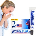 Boroleum (2-Pack za nosno bolečino, 17 Grams, 3/5 Ounce Tube)