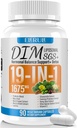DIM Dodatek Estrogen Balance za ženske in moške, 1675 mg Estrogen Dodatek Hormonal Acne Podpora, Menopause Podpora, Antioksidant Podpora,DIM SGS 90 Veggie kapsule,44 Day Supply-039