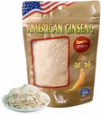 Zen Ginseng prašek - 4 oz. Vrečka American Wisconsin Ginseng - Non-GMO, Gluten brezplačno - za juhe, čaje, kavo, sokove, napitke in peko.