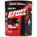G Gorivo Ghost Face Energy Drink Powder, Pre Workout Caffeine Mix for Gaming, Sugar Free Focus Amino, Vitamin + Antioksidanti, 9.9oz (Čerry Green Apple, 40 Servings)