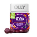 OLY Spanje Imuniteta Melatonin Gummy, Vitamin C, cink, Echinacea, 3mg melatonin, Imunska in podpora za spanje, Berry - 36