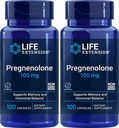Life Extension Pregnenolone 100 Mg 100 Caps 2-Pack (200 število)