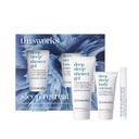 ta dela Sleep Retreat Box set: Deep Sleep Spray, Body Moisturizer in gel za prhanje. Potovanja set za spodbujanje spanja z sivke, kamilice in Vetivert